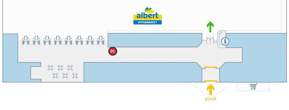 Albert hypermarket Frýdek Místek