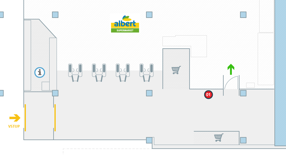 Albert Brno St.Lískovec Kurská