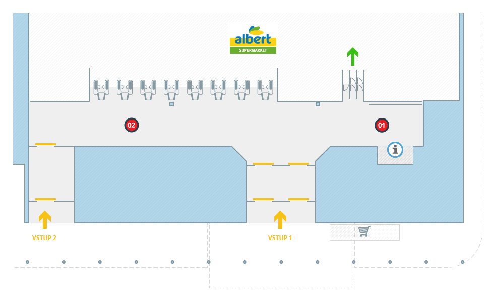 Albert hypermarket Frýdek Místek (INTERSPAR)