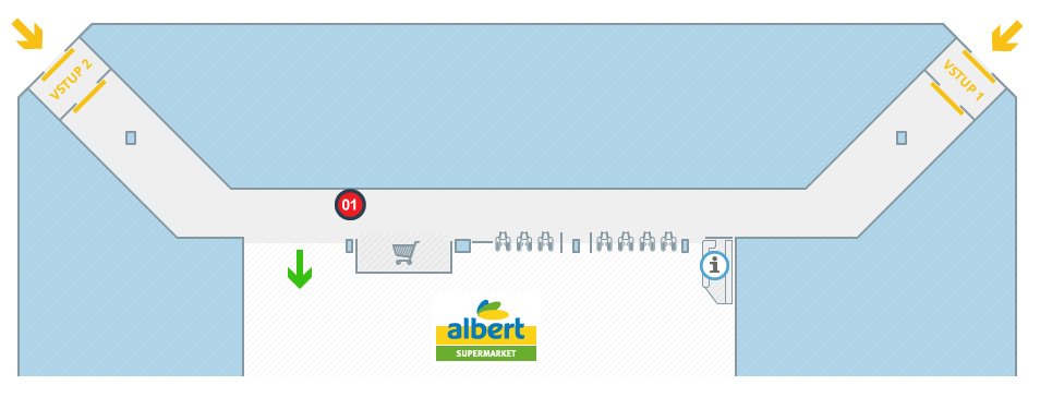 Albert Praha Horní Měcholupy