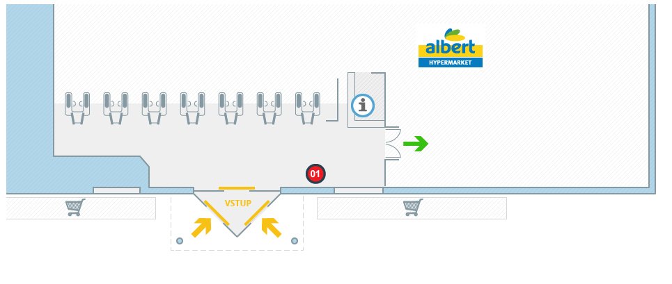 Albert hypermarket Žďár nad Sázavou