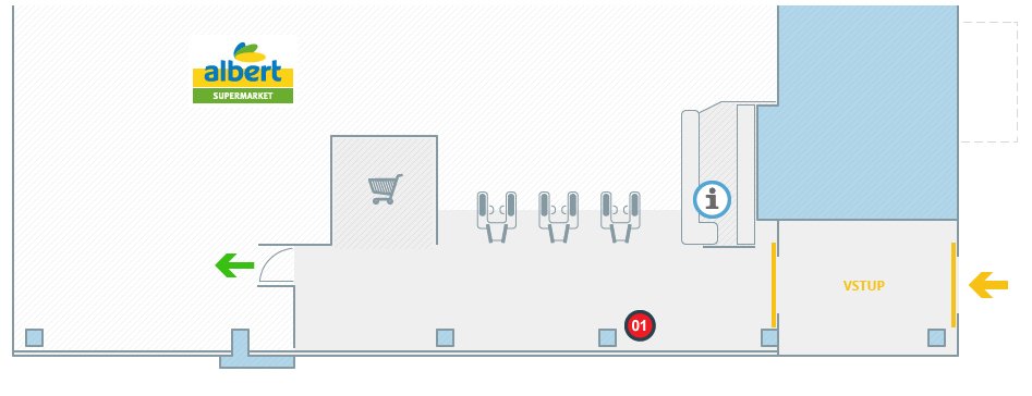 Albert Rokycany Top market