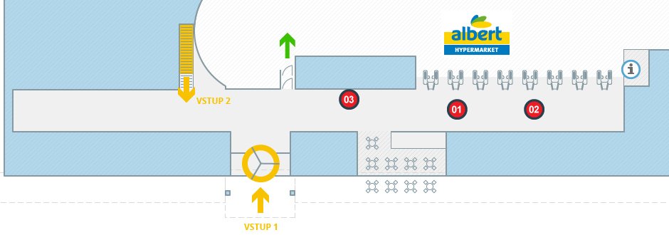 Albert hypermarket Česká Lípa (INTERSPAR)