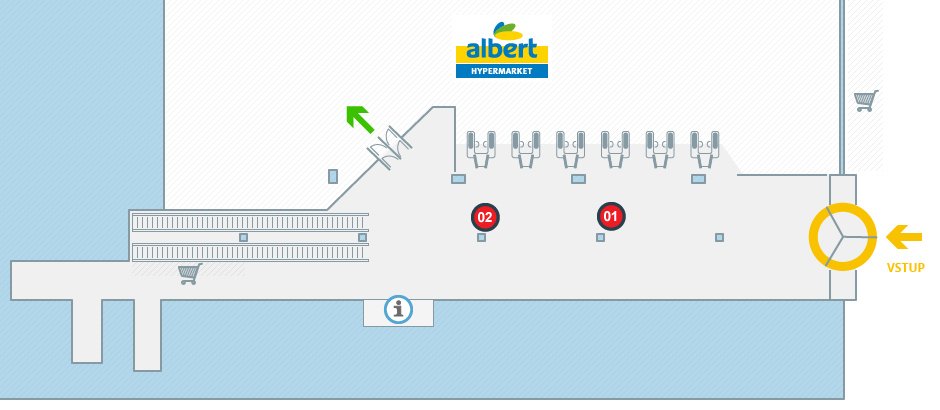 Albert hypermarket Liberec (INTERSPAR)