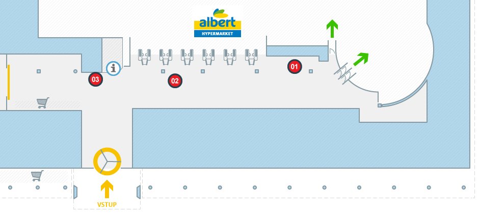 Albert hypermarket Litoměřice (INTERSPAR)