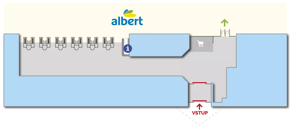 Albert hypermarket Jihlava