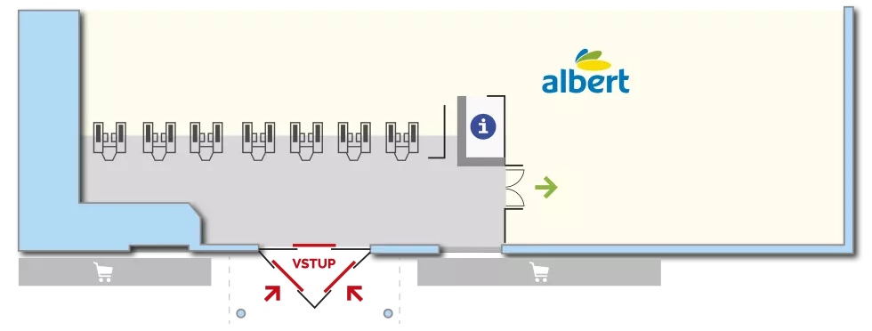 Albert hypermarket Žďár nad Sázavou