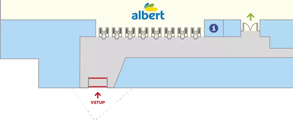 Albert hypermarket Beroun