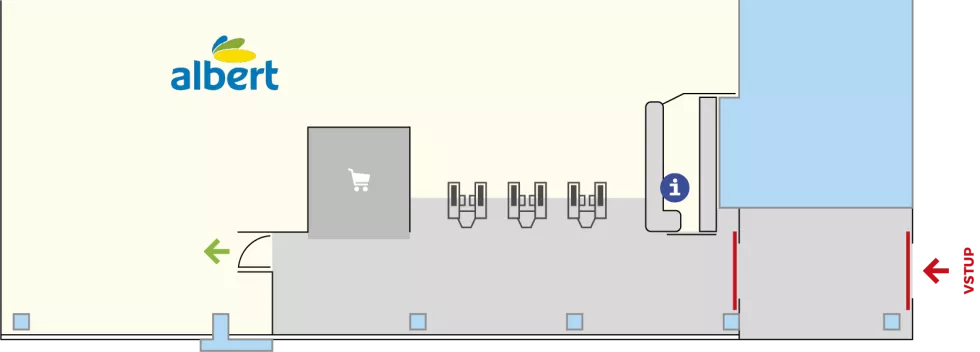 Albert Rokycany Top market