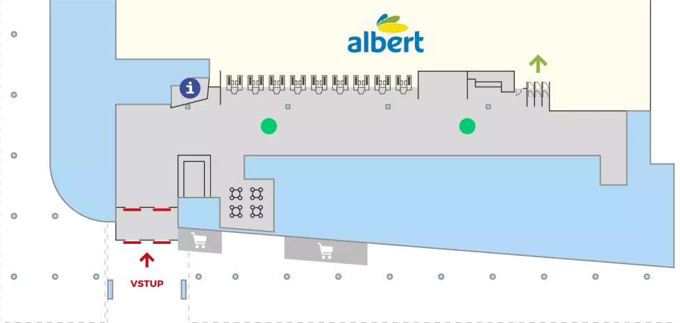 Albert hypermarket Plzeň