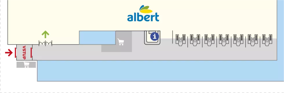 Albert hypermarket Znojmo