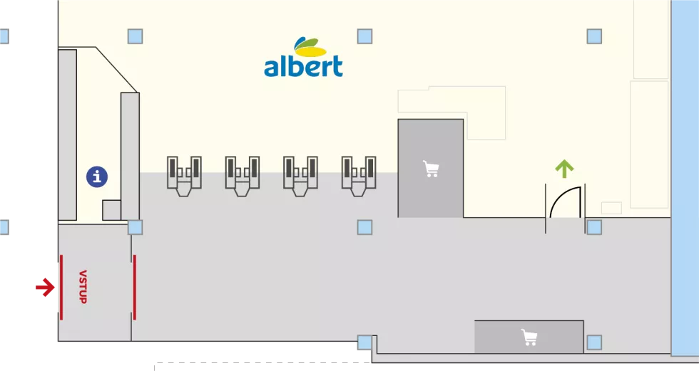 Albert Brno St.Lískovec Kurská