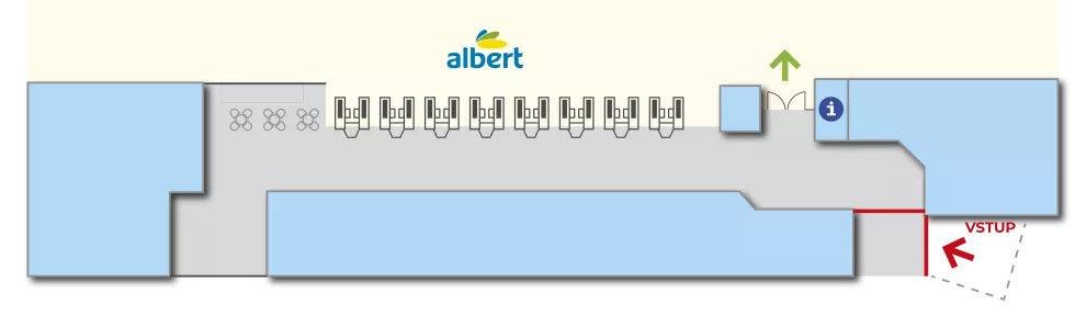 Albert hypermarket Hodonín
