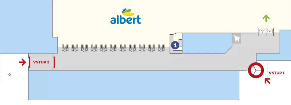 Albert hypermarket Přerov