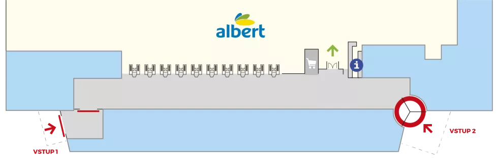 Albert hypermarket Hranice