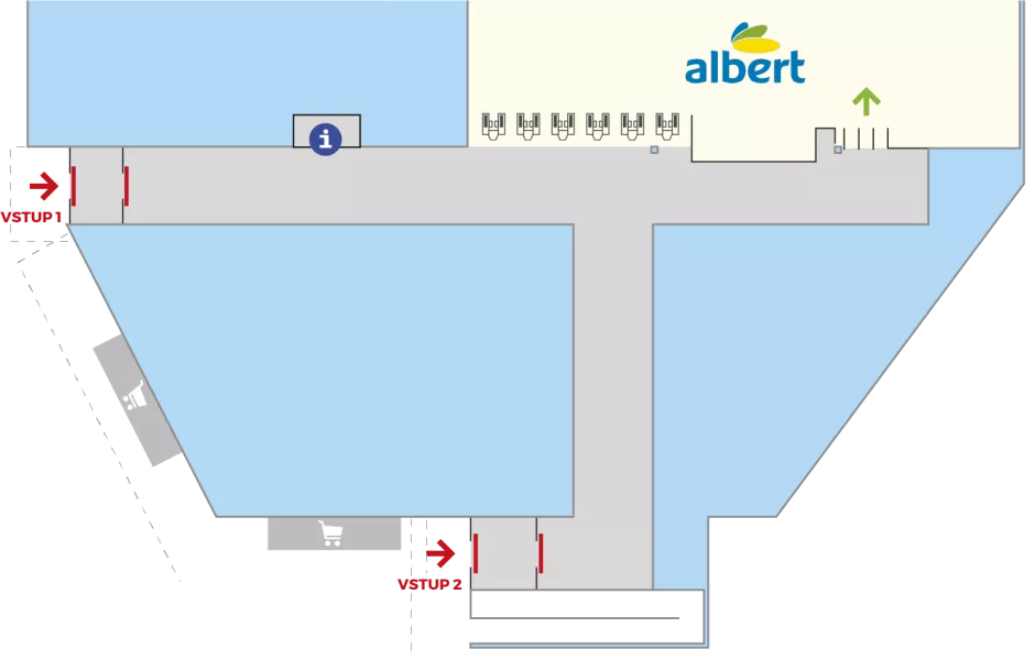 Albert hypermarket Zlín