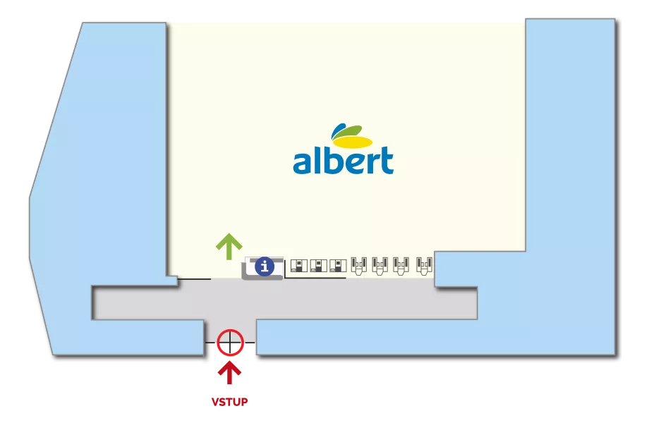 Albert hypermarket Třebíč