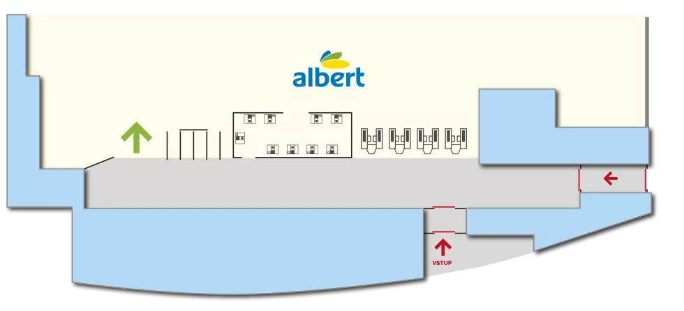 Albert hypermarket Děčín