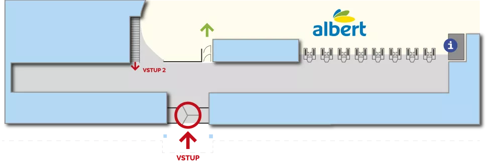 Albert hypermarket Česká Lípa