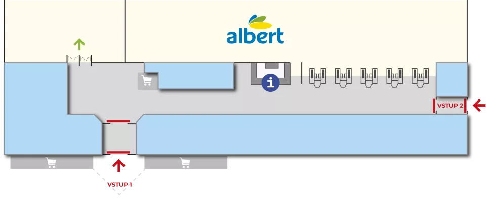 Albert hypermarket Opava