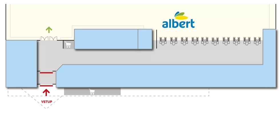 Albert hypermarket Šumperk