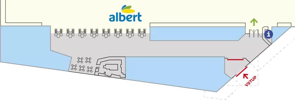 Albert hypermarket Písek