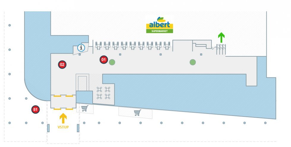 Albert hypermarket Plzeň (INTERSPAR)