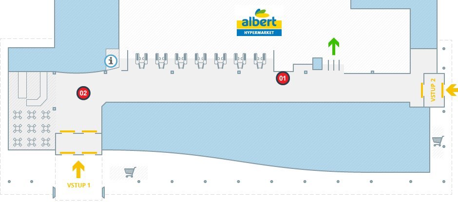 Albert hypermarket Staré Město (INTERSPAR)