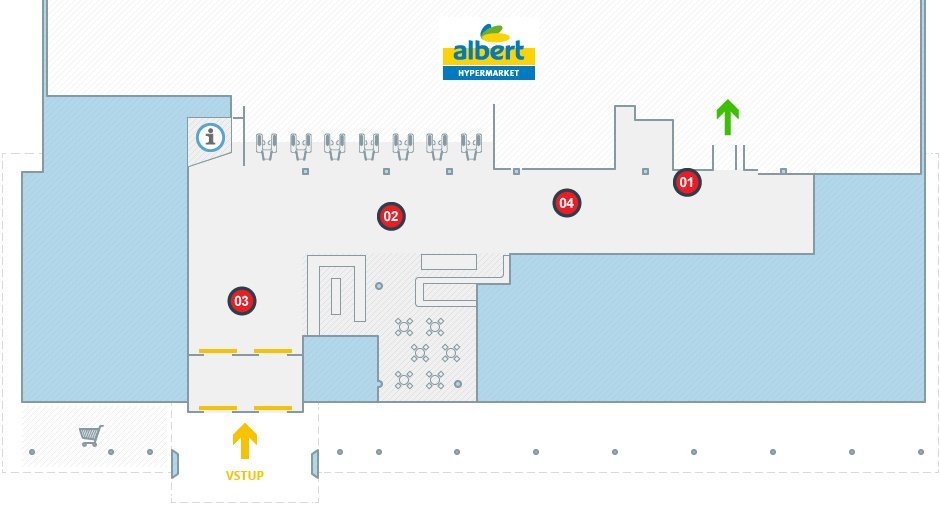Albert hypermarket Znojmo (INTERSPAR)
