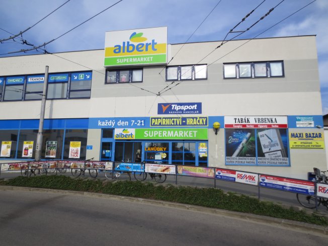 Albert České Budějovice Suché Vrbné