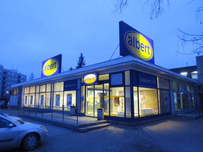 Albert Rokycany Top market